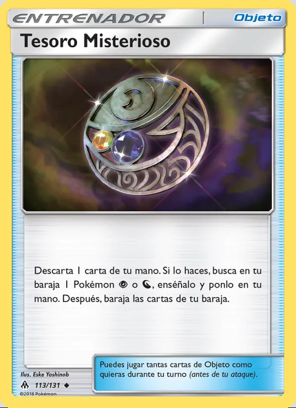 Image of the card Tesoro Misterioso