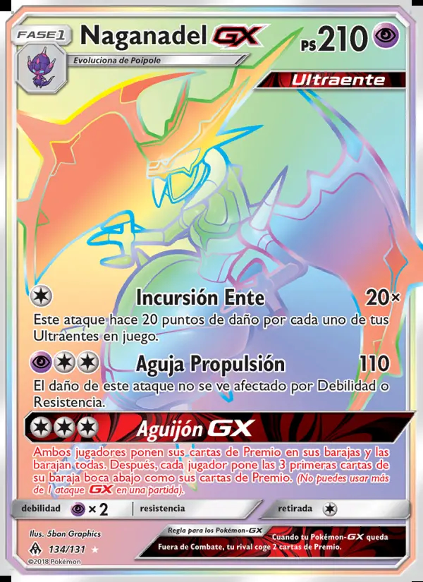 Image of the card Naganadel GX
