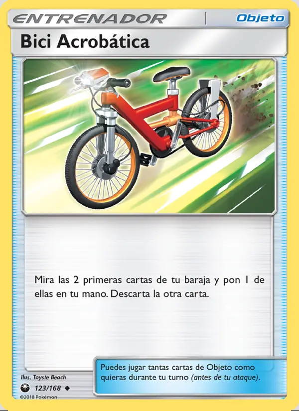 Image of the card Bici Acrobática