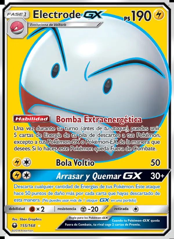 Image of the card Electrode GX