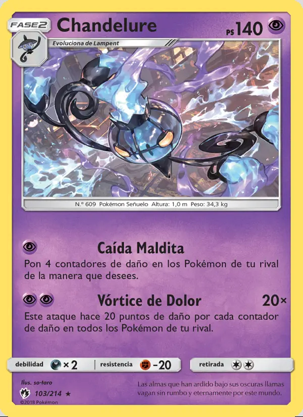 Image of the card Chandelure