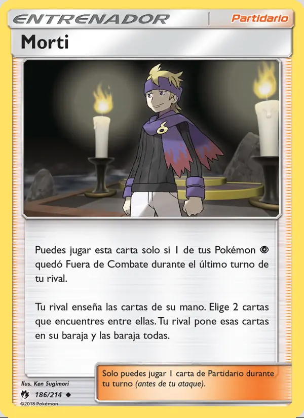 Image of the card Morti