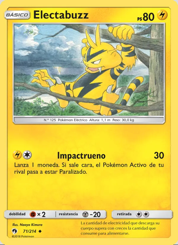 Image of the card Electabuzz