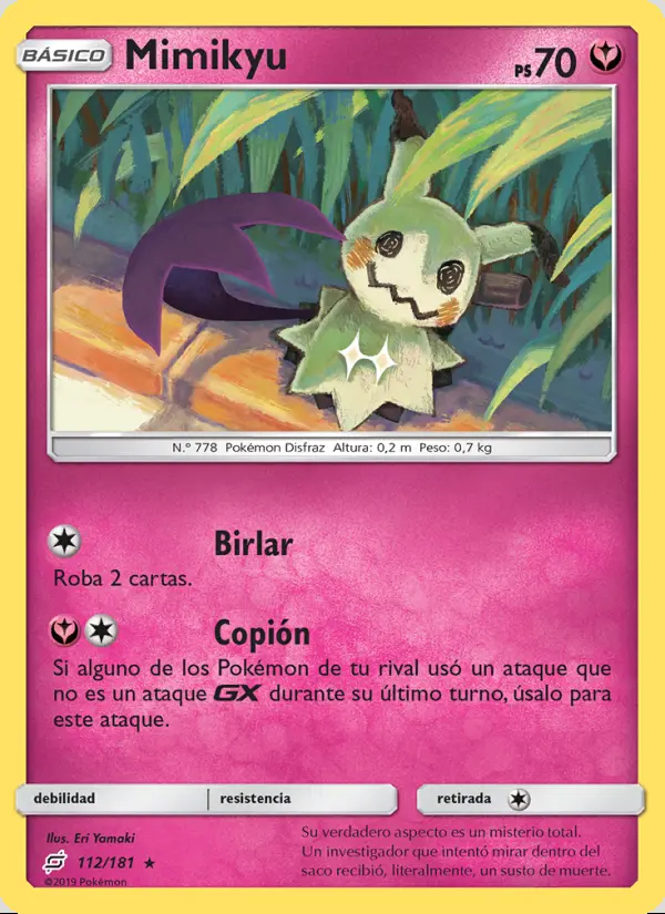 Image of the card Mimikyu