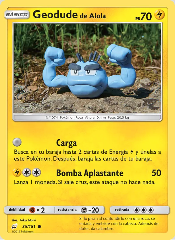 Image of the card Geodude de Alola