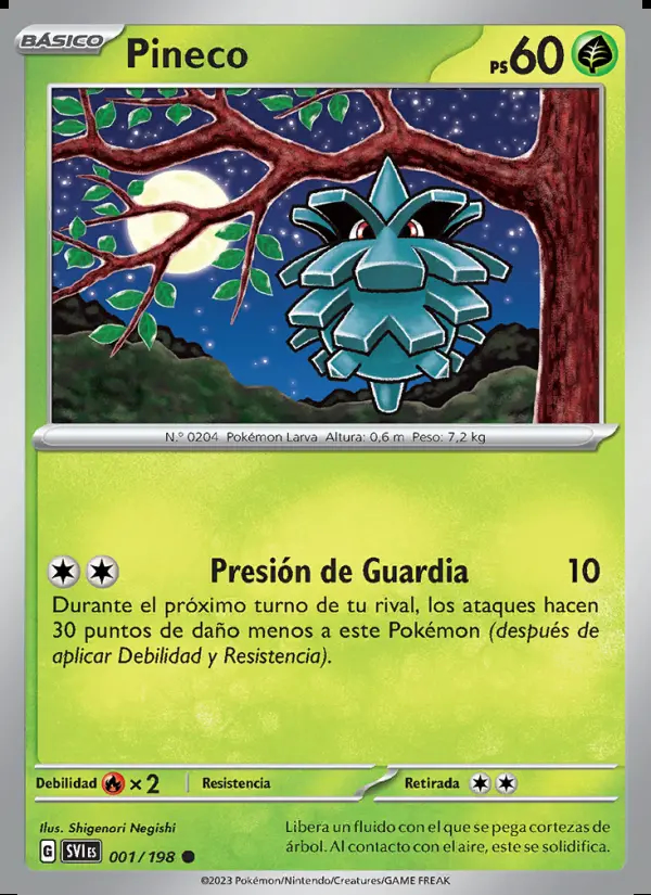 Image of the card Pineco