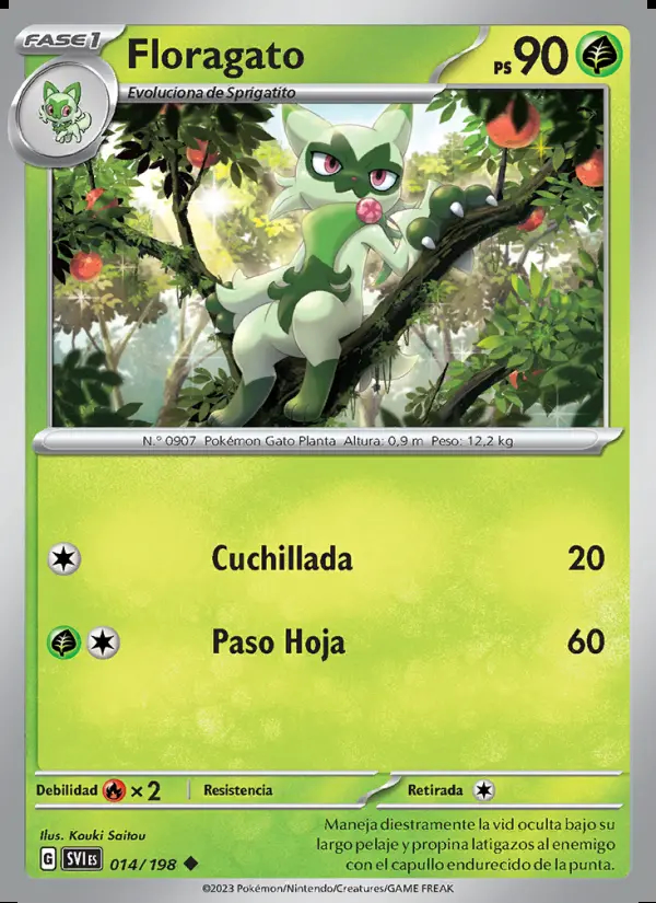 Image of the card Floragato