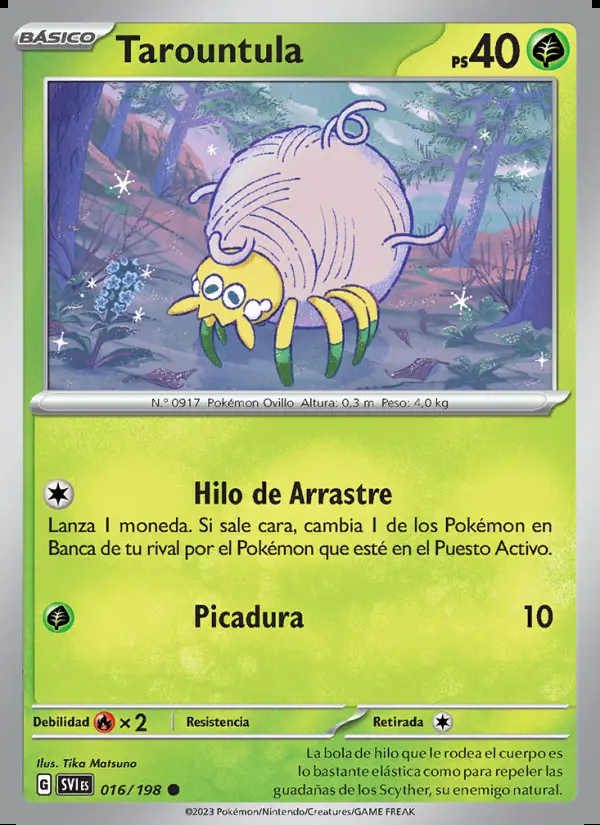 Image of the card Tarountula