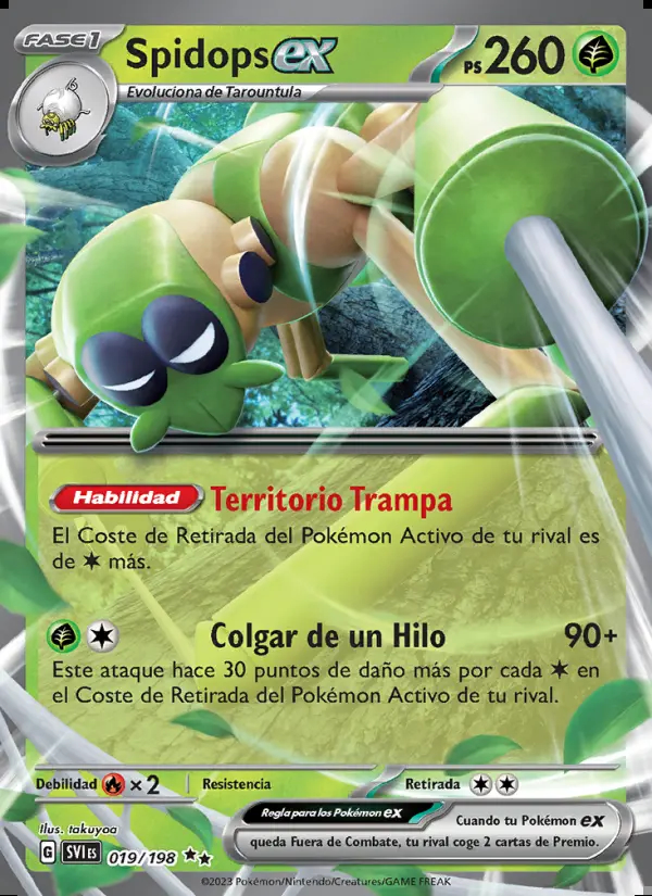 Image of the card Spidops ex