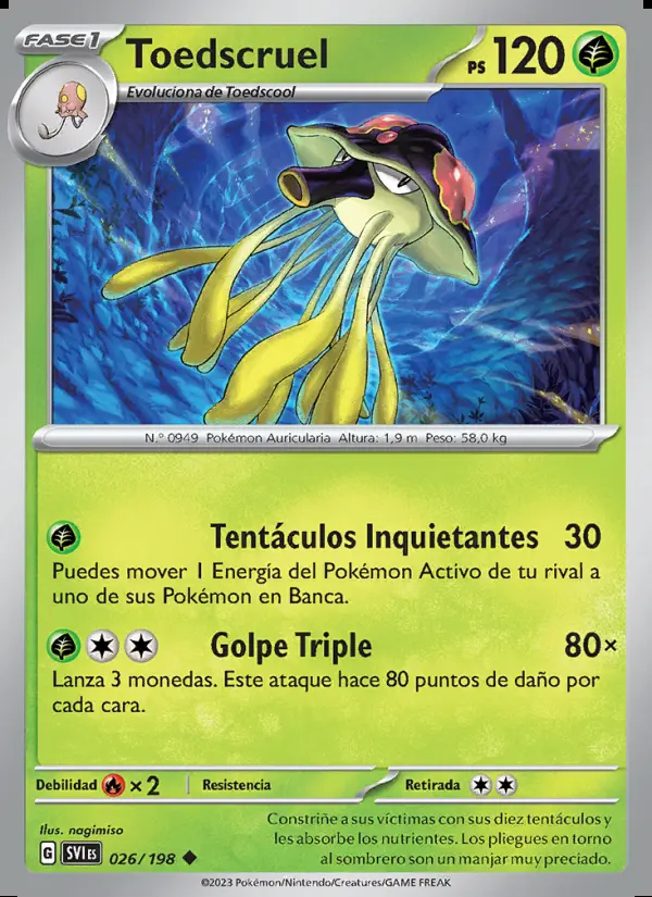 Image of the card Toedscruel