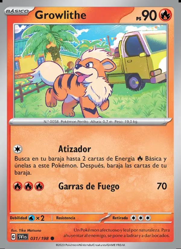 Image of the card Growlithe