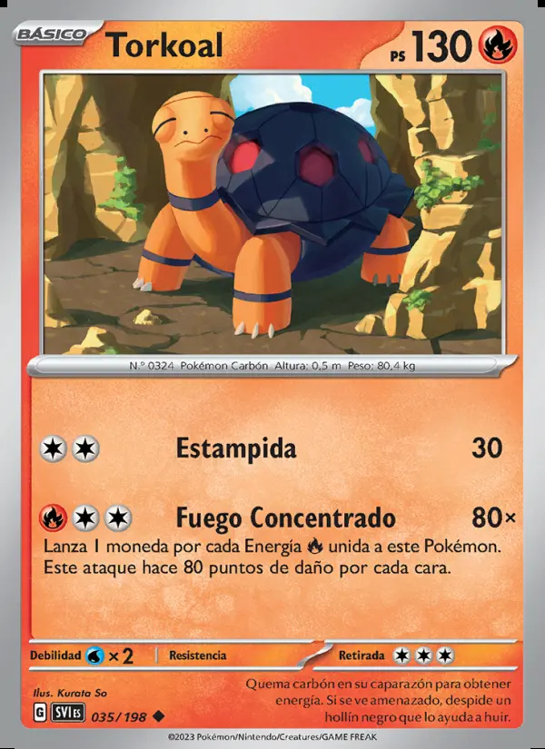 Image of the card Torkoal