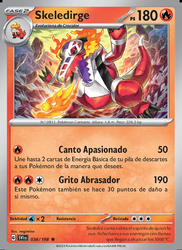 Image of the card Skeledirge