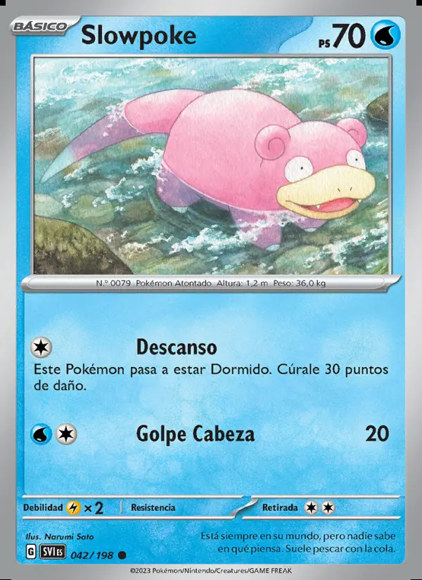 Image of the card Slowpoke