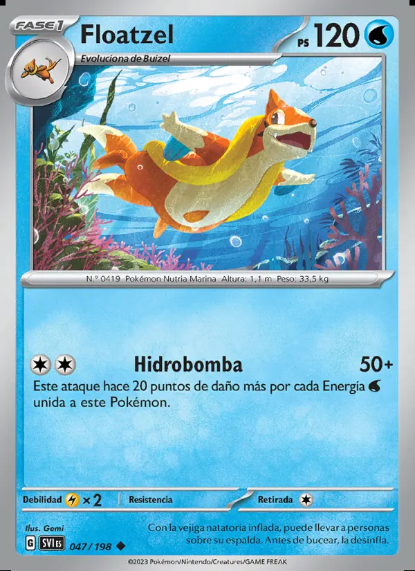 Image of the card Floatzel