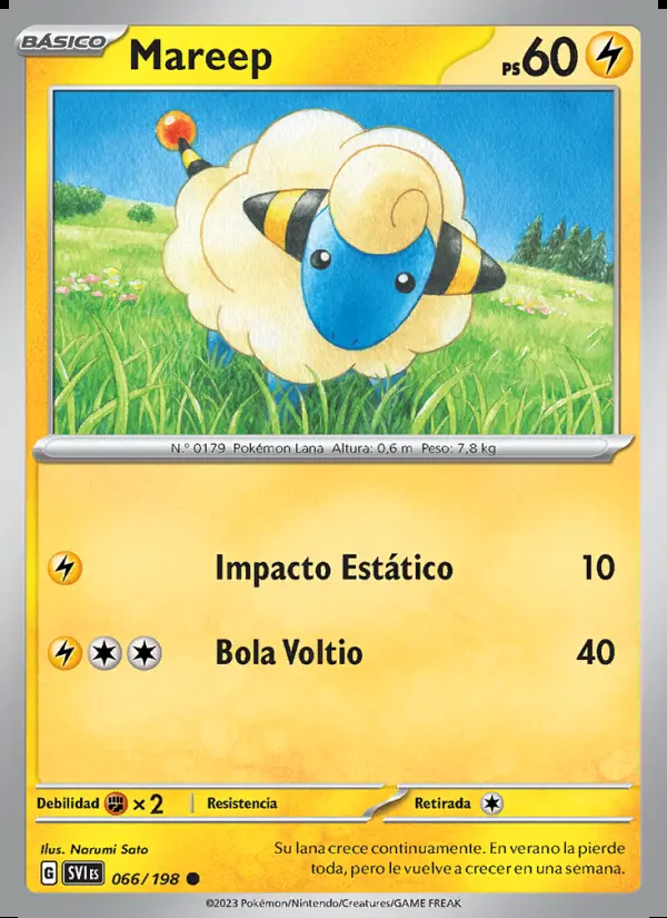 Image of the card Mareep