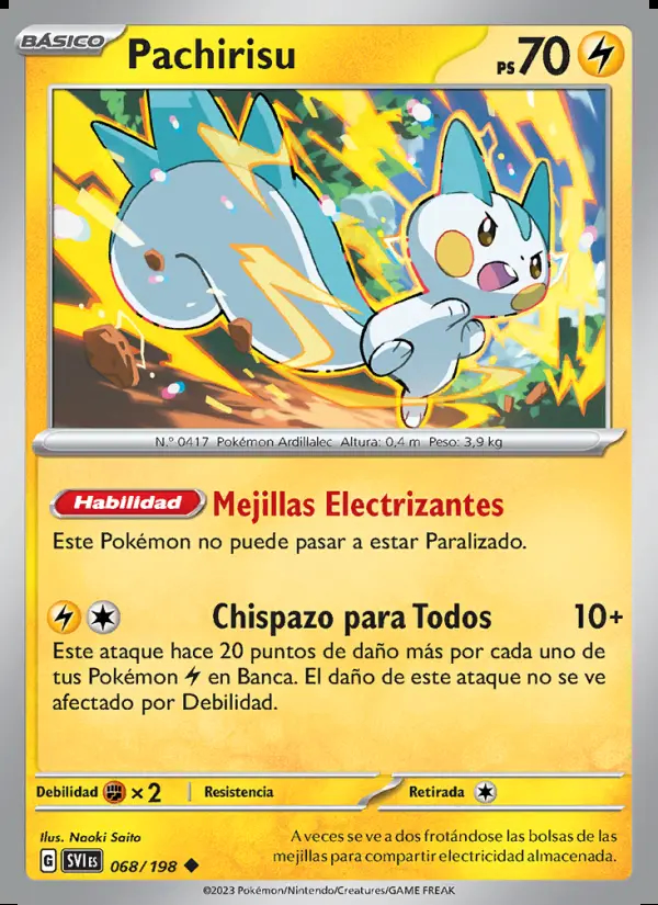 Image of the card Pachirisu