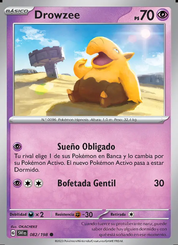 Image of the card Drowzee