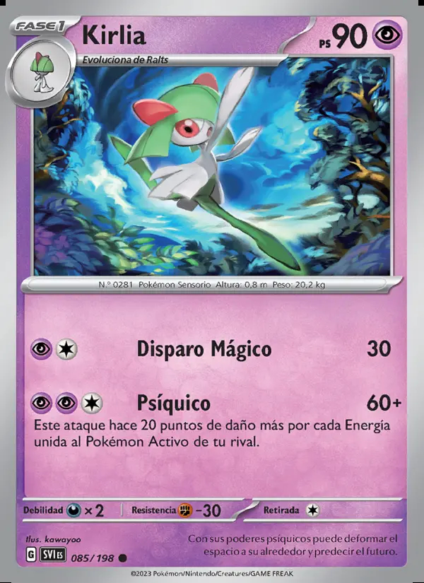 Image of the card Kirlia