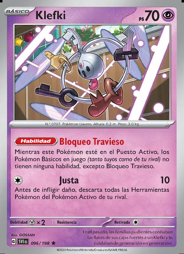 Image of the card Klefki