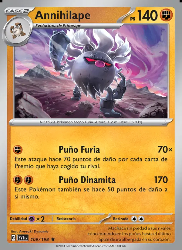 Image of the card Annihilape