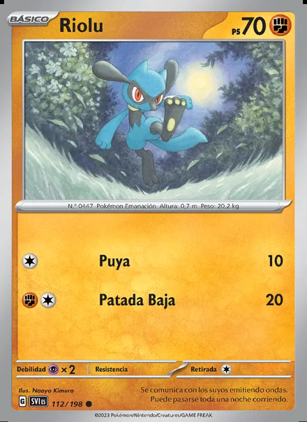 Image of the card Riolu