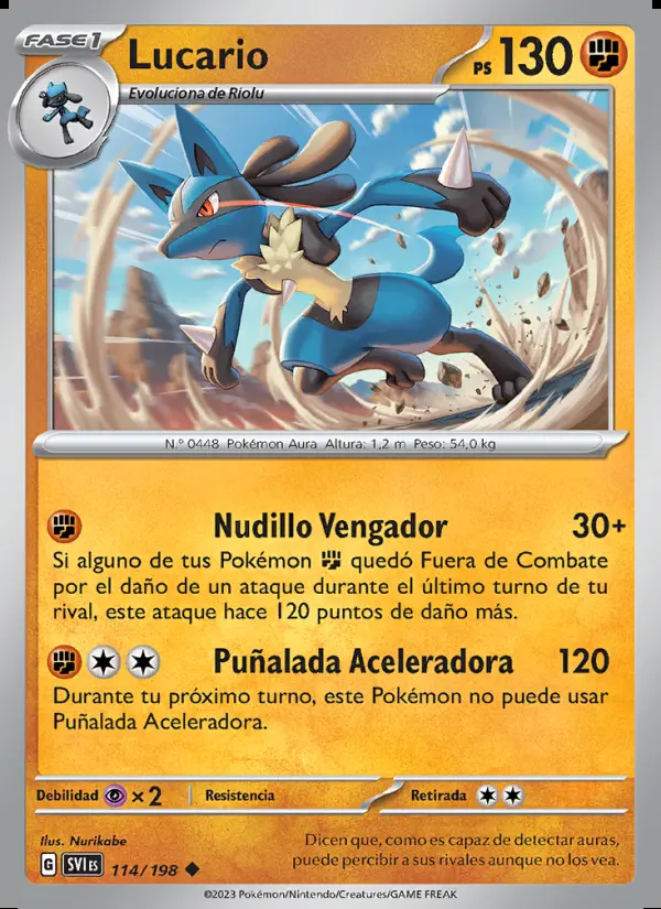 Image of the card Lucario