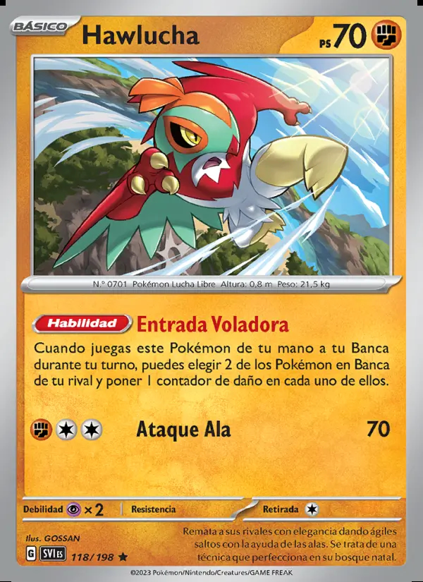 Image of the card Hawlucha