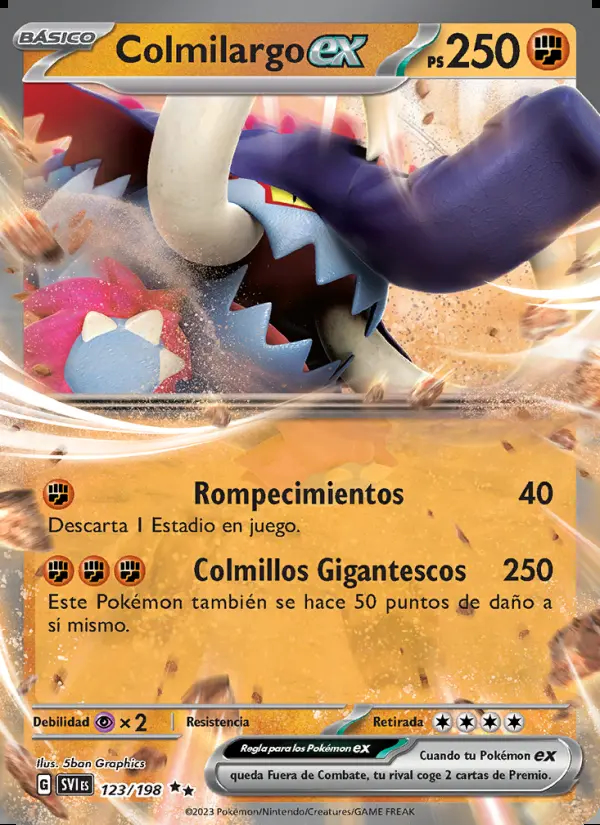 Image of the card Colmilargo ex