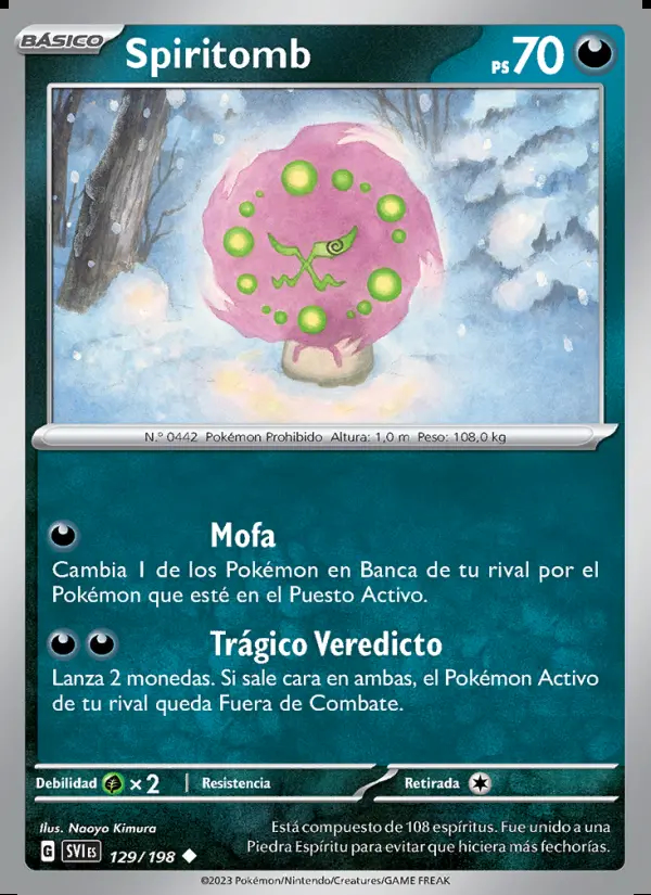 Image of the card Spiritomb