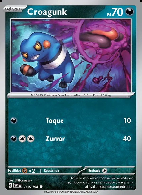 Image of the card Croagunk