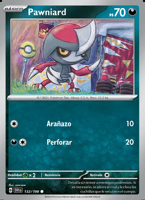 Image of the card Pawniard