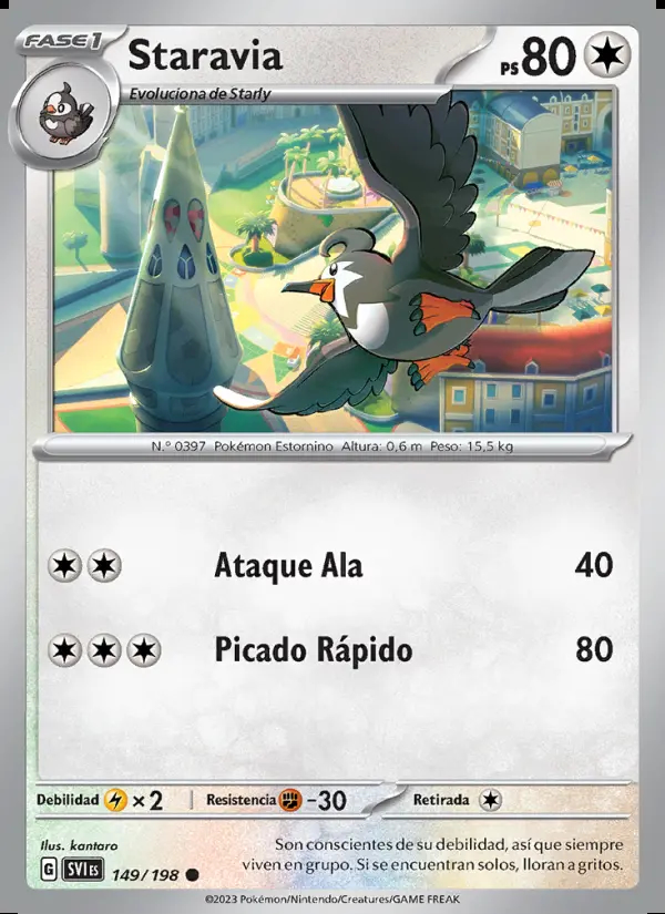 Image of the card Staravia