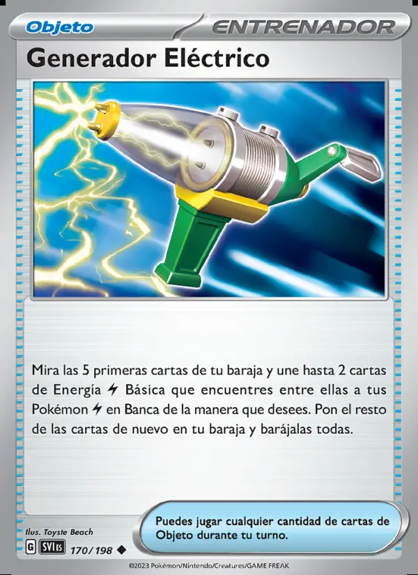 Image of the card Generador Eléctrico
