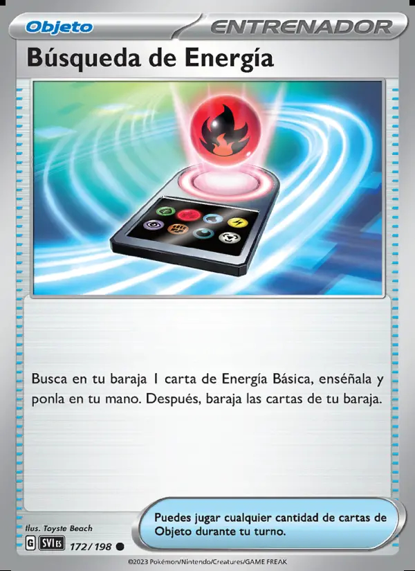 Image of the card Búsqueda de Energía