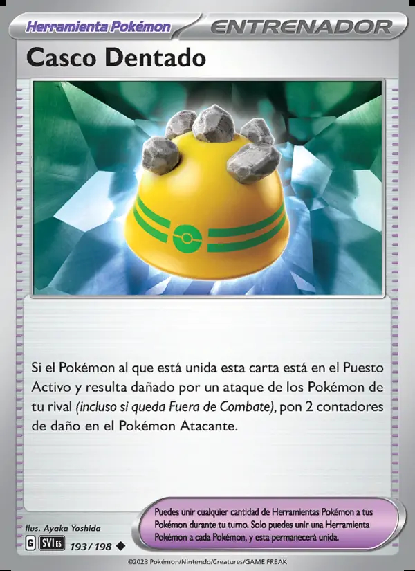 Image of the card Casco Dentado