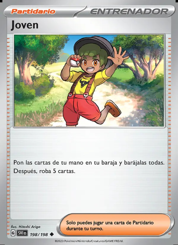 Image of the card Joven