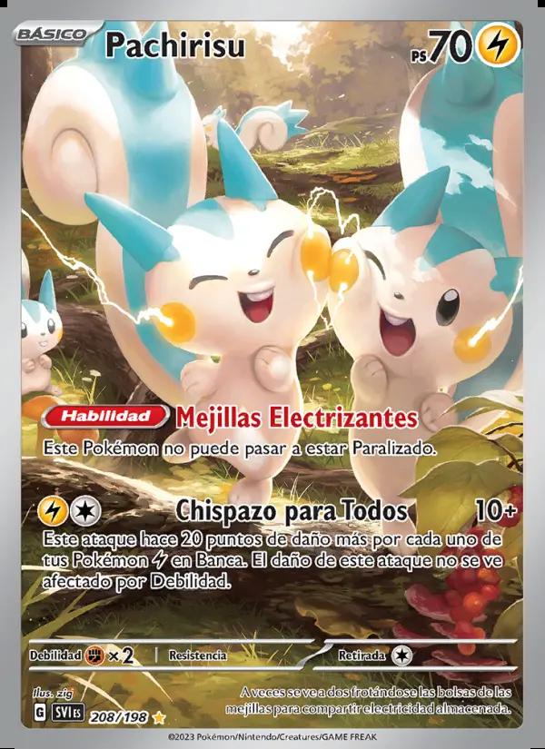 Image of the card Pachirisu