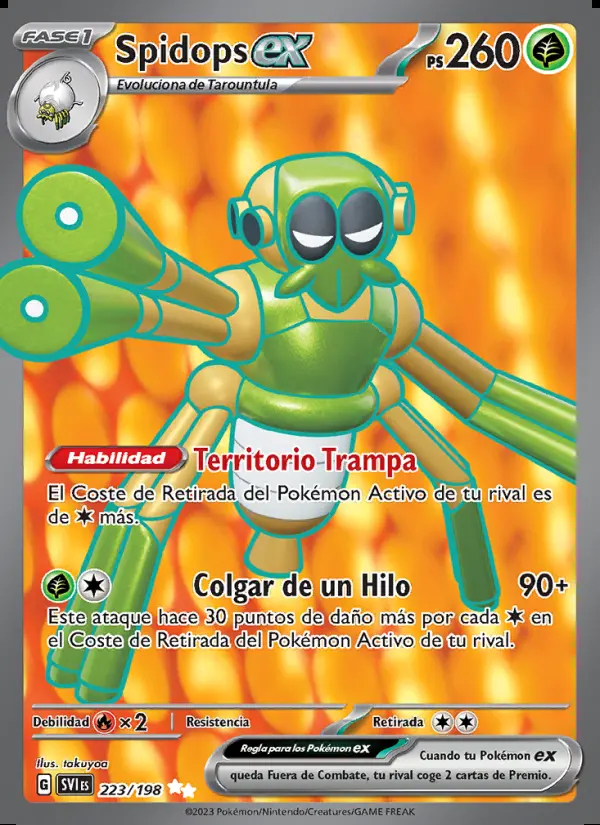 Image of the card Spidops ex