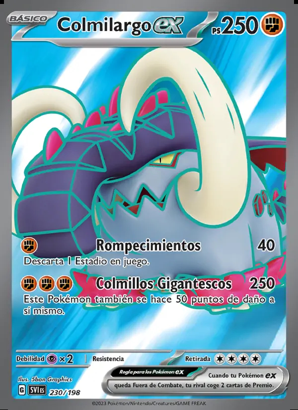 Image of the card Colmilargo ex