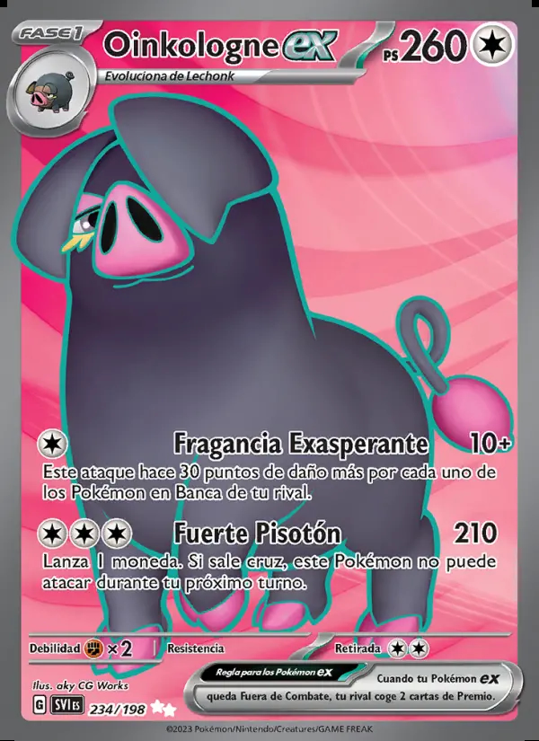 Image of the card Oinkologne ex