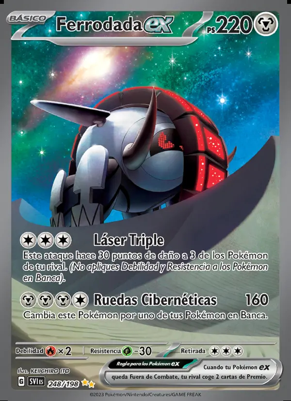 Image of the card Ferrodada ex