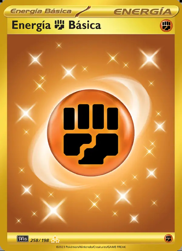Image of the card Energía Fighting Básica
