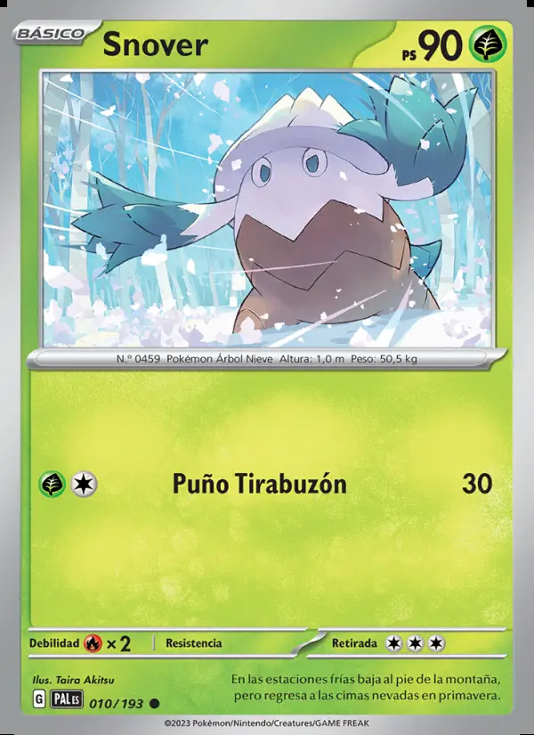 Image of the card Snover