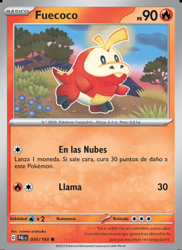 Image of the card Fuecoco