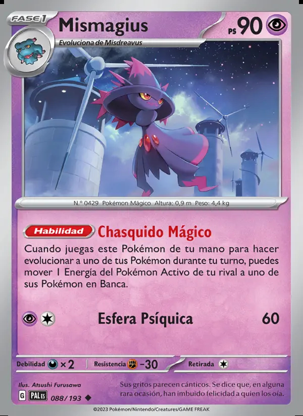 Image of the card Mismagius