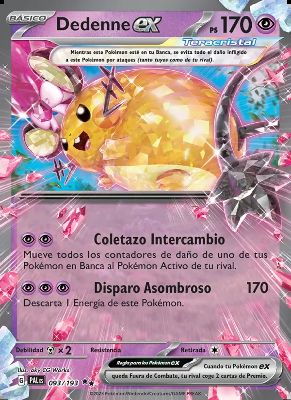 Image of the card Dedenne ex