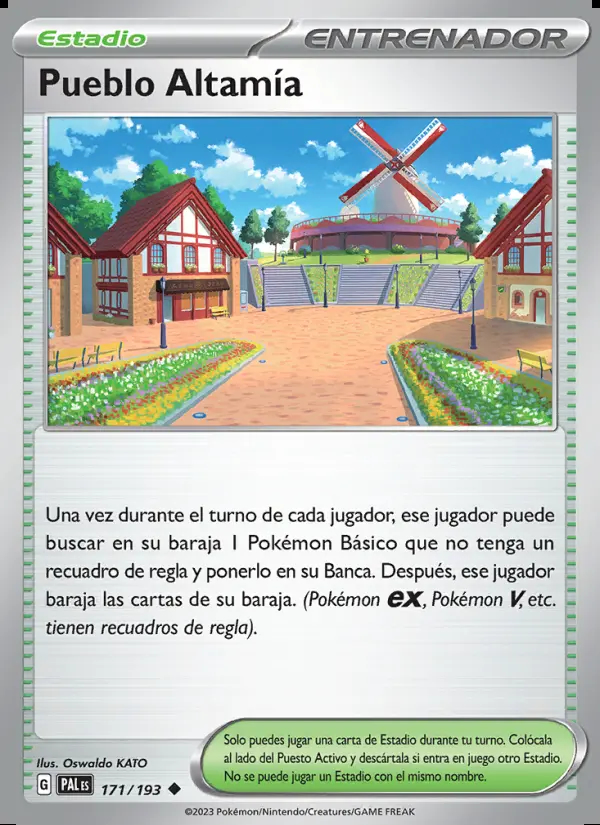 Image of the card Pueblo Altamía