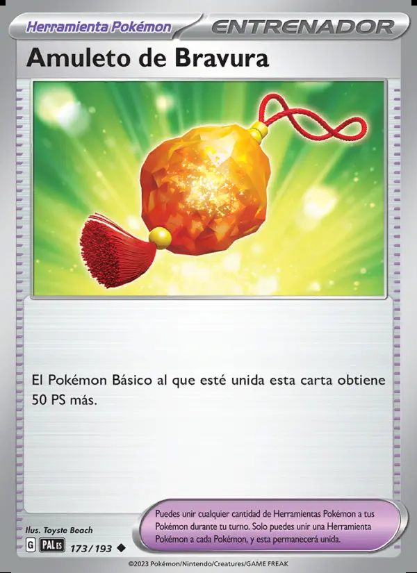 Image of the card Amuleto de Bravura