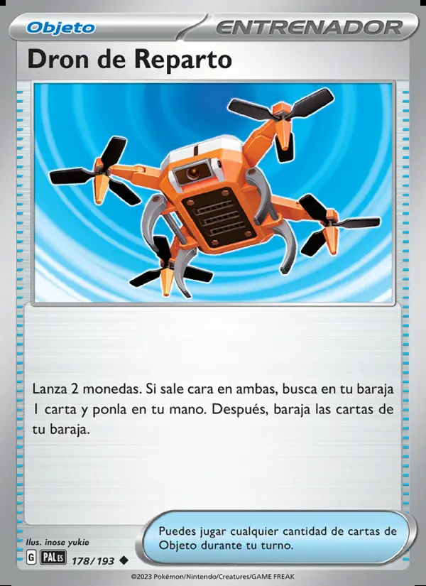 Image of the card Dron de Reparto